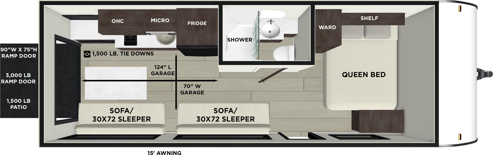 Salem Fsx 190RTK - DSO Floorplan